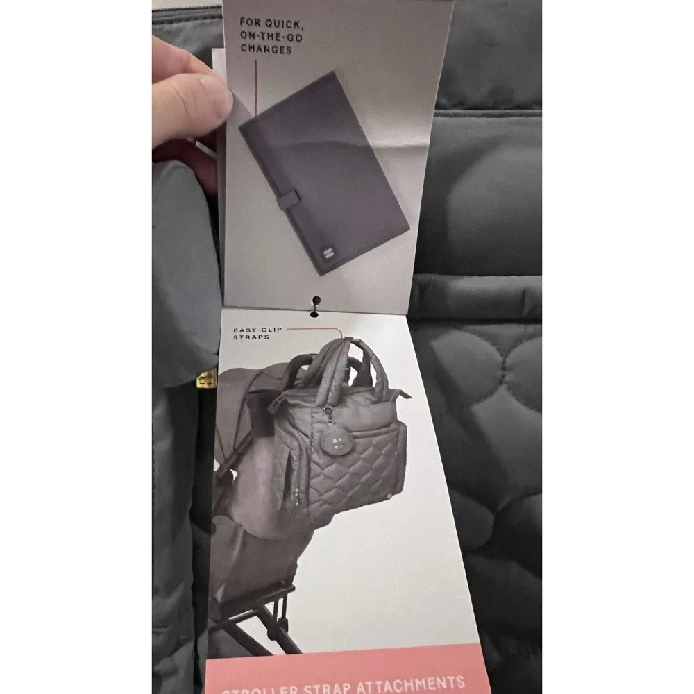 Huggies Cozy Hugg Diaper Bag Pack - Gray